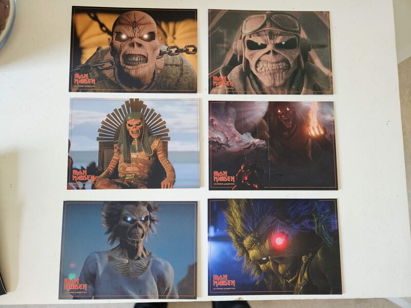 Burning Ambition picture card set